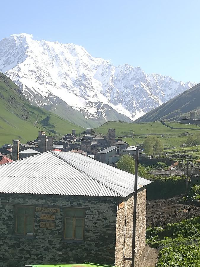 Guesthouse Svanuri Sakhli Ushguli Buitenkant foto